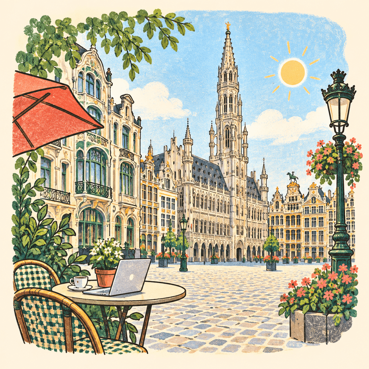 Illustration de Bruxelles